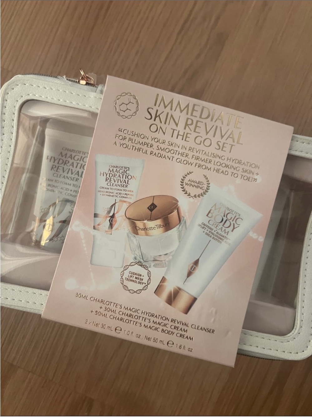 VIRAL🎉Charlotte Tilbury Immediate Skin Revival On The Go Set 🎉